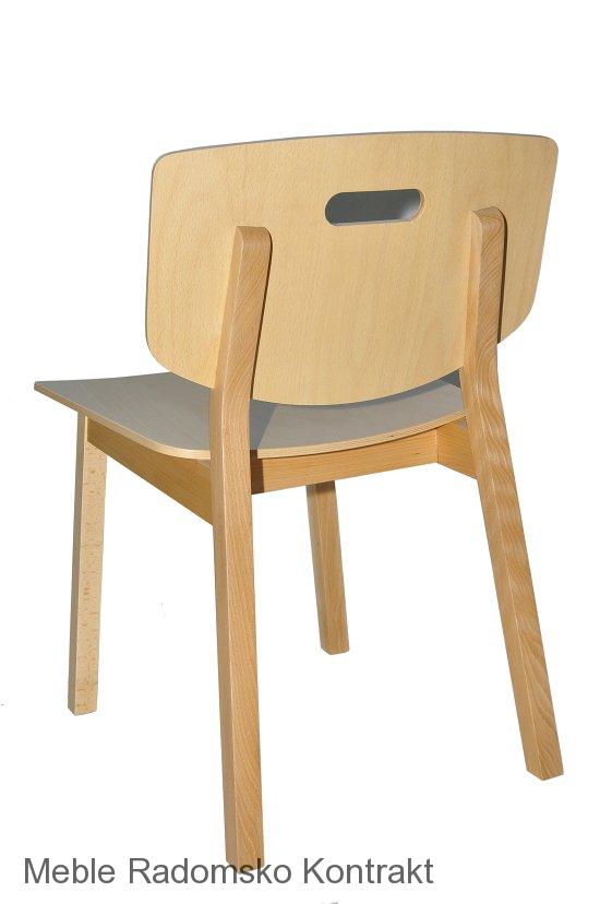 Krzesło restauracyjne drewniane Lof AS.
