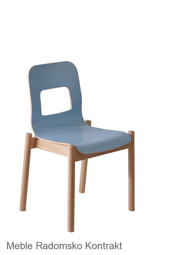 Krzesło restauracyjne nowoczesne Noah AS