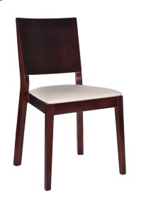 Krzesło restauracyjne tapicerowane Caren AS