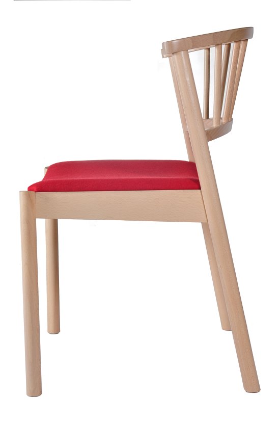Krzesło restauracyjne tapicerowane Cirila AS.