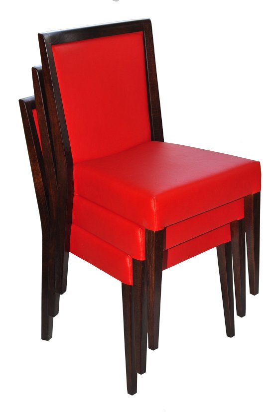 Krzesło restauracyjne tapicerowane Megi AS