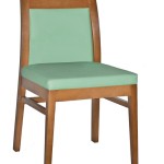 Krzesło restauracyjne tapicerowane Rema AS.