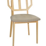 Krzesło restauracyjne tapicerowane Saglio AS