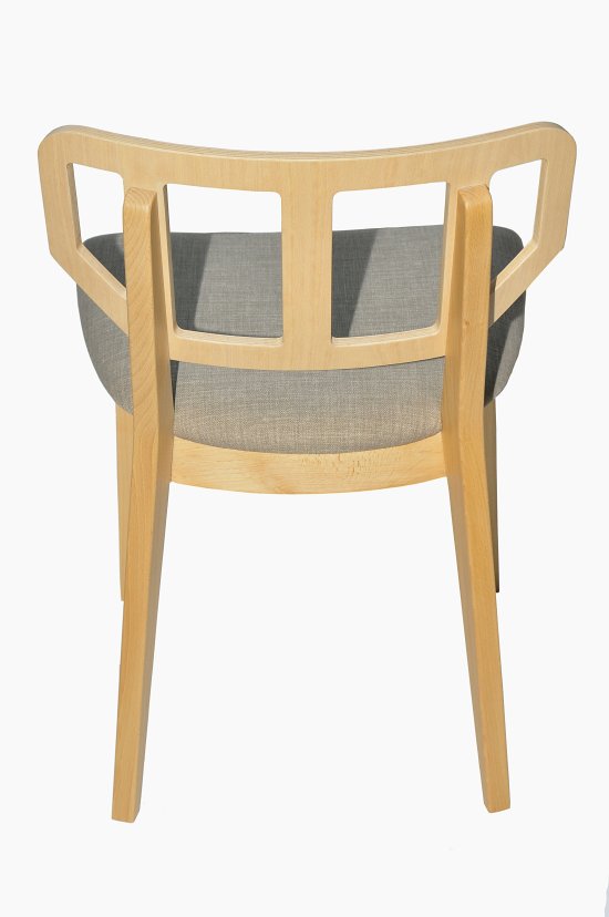 Krzesło restauracyjne tapicerowane Saglio AS'